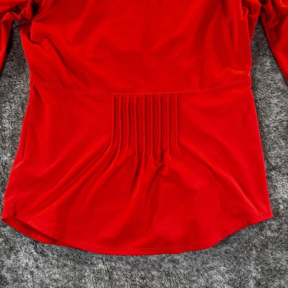 Athleta Malibu Hike Half Zip Pullover Sz XS Red - Picture 10 of 11